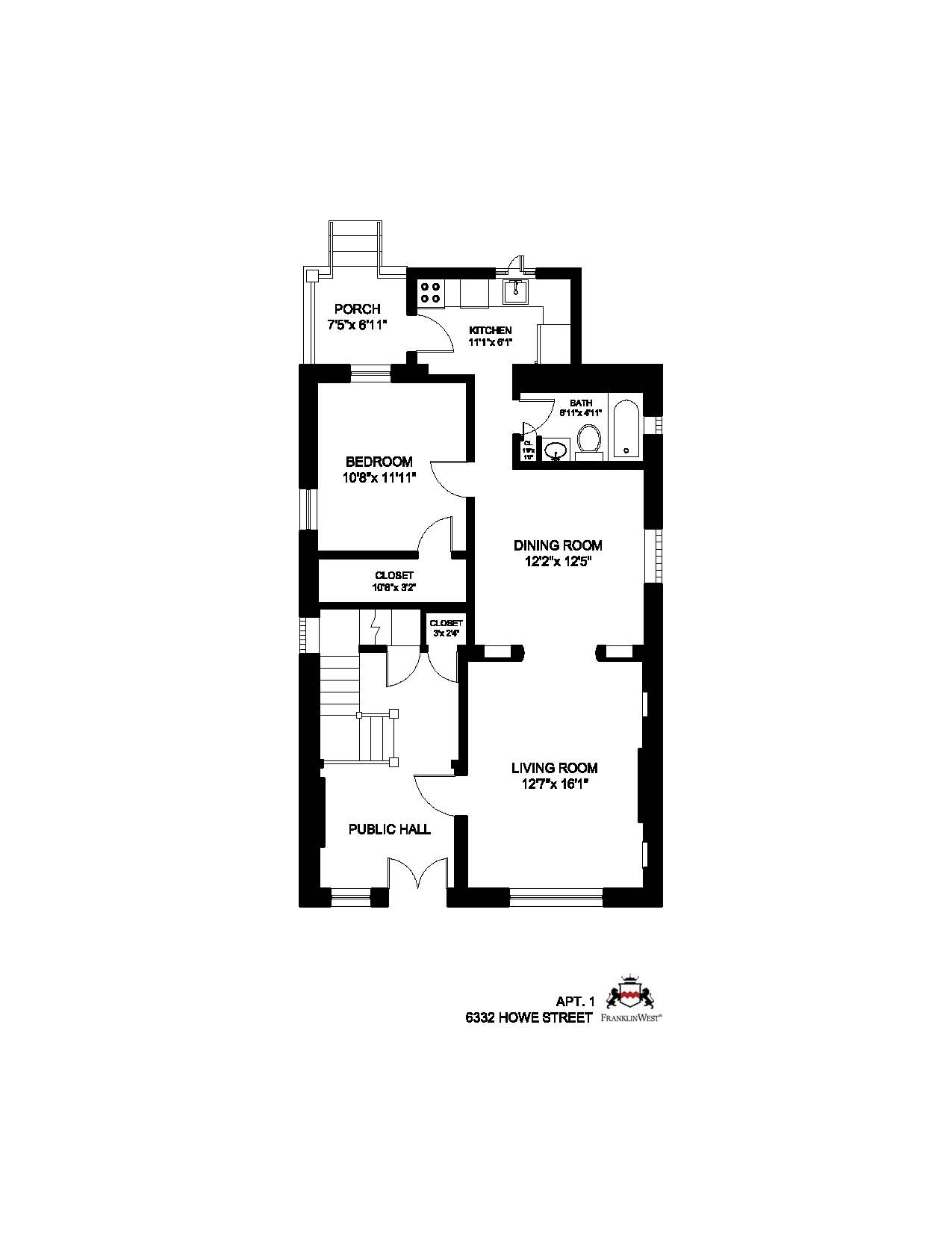 apartment floorplan