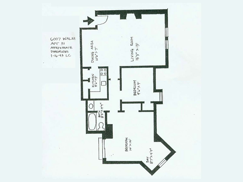 apartment floorplan