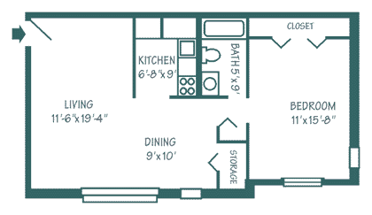 apartment floorplan