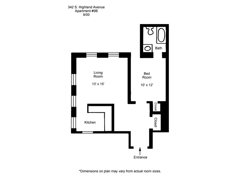 apartment floorplan