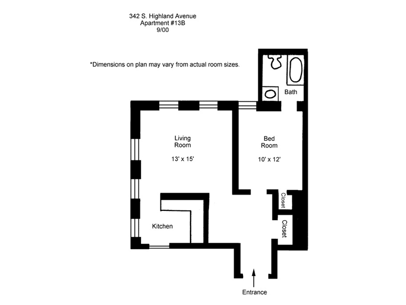 apartment floorplan