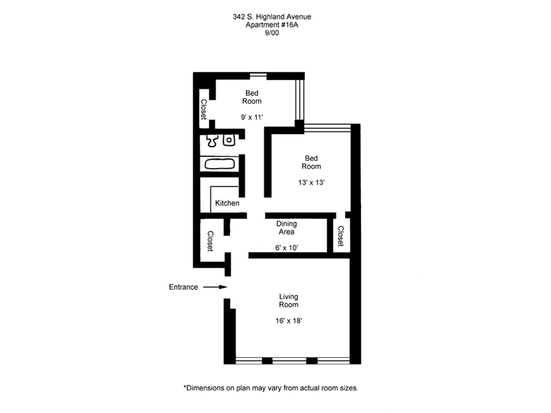 apartment floorplan